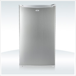Compact Refrigerator with Stainless Steel Finish