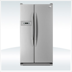 Side-by-Side Refrigerator with Digital Temperature Controls
