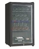 93L Beverage Refrigerator with Stainless Steel Frame