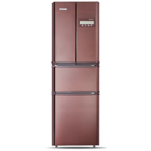 Multi-Door Refrigerator with Pull-Out Drawers