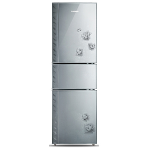 Multi-Door Refrigerator with Silver Finish