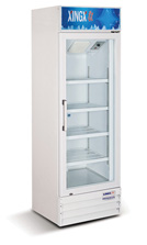 Commercial Display Refrigerator with Adjustable Shelves