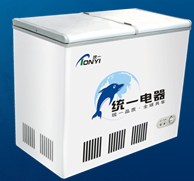Chest Refrigerator with Top-Opening Lid