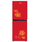 Top-Freezer Two-Door Refrigerator with Floral Design