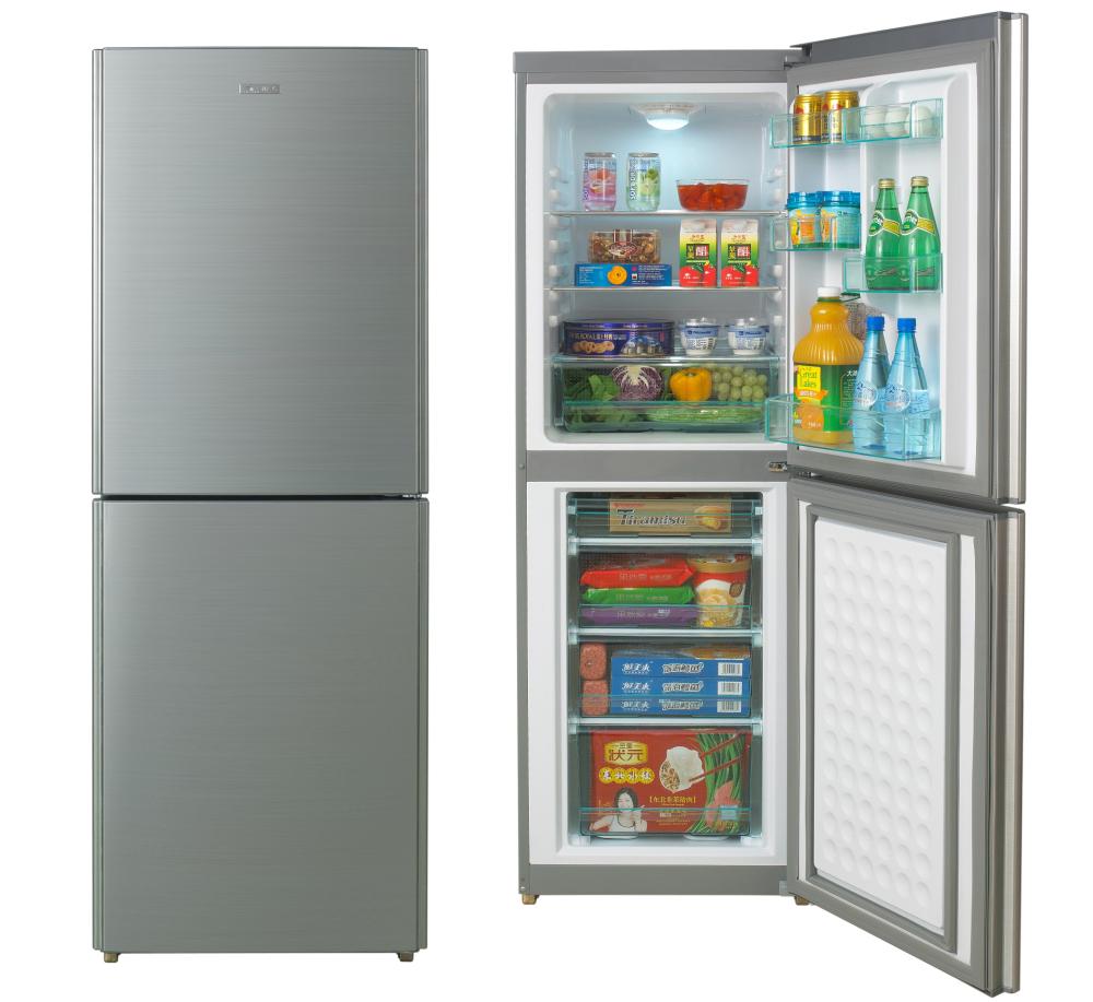 Two-Door Top-Freezer Refrigerator with LED Lighting
