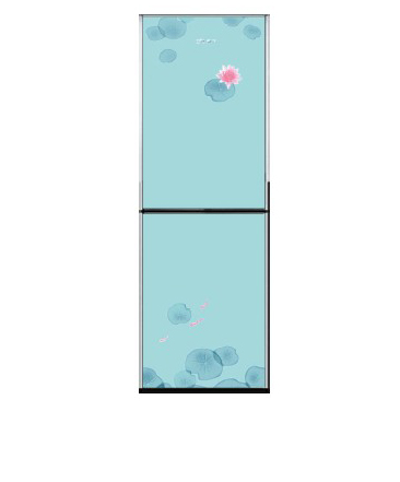 186L Top Freezer Refrigerator with Mirror Finish