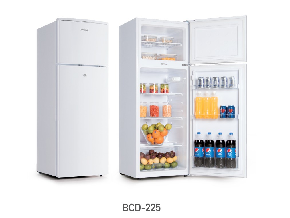 Bottom-Freezer Refrigerator with Adjustable Shelves