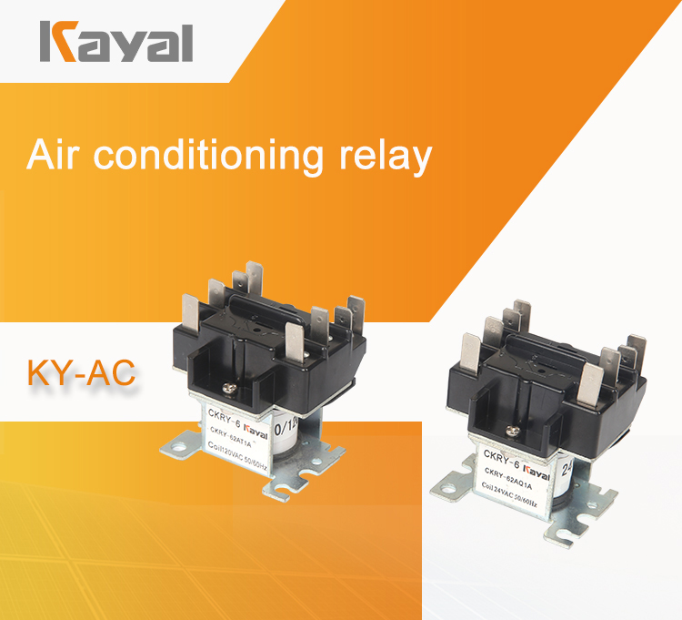 Air conditioning relay unit with technical specifications visible