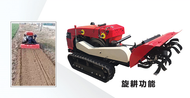 Remote control crawler self-propelled rotary cultivator - Image 3