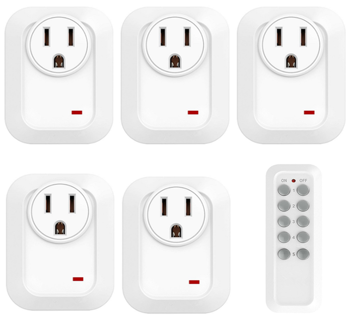 Wireless Remote Control Outlet Switch