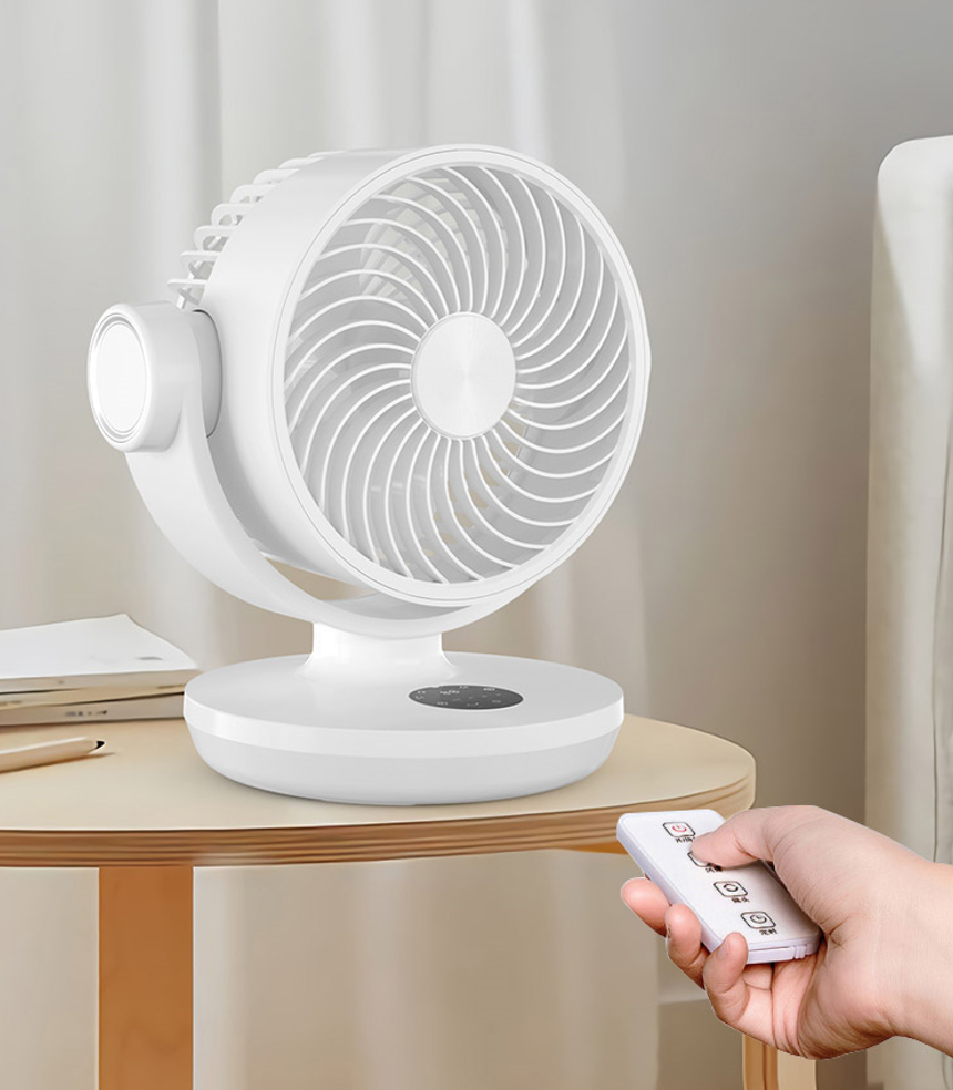 Remote control silent rechargeable air circulation household fan - Image 2