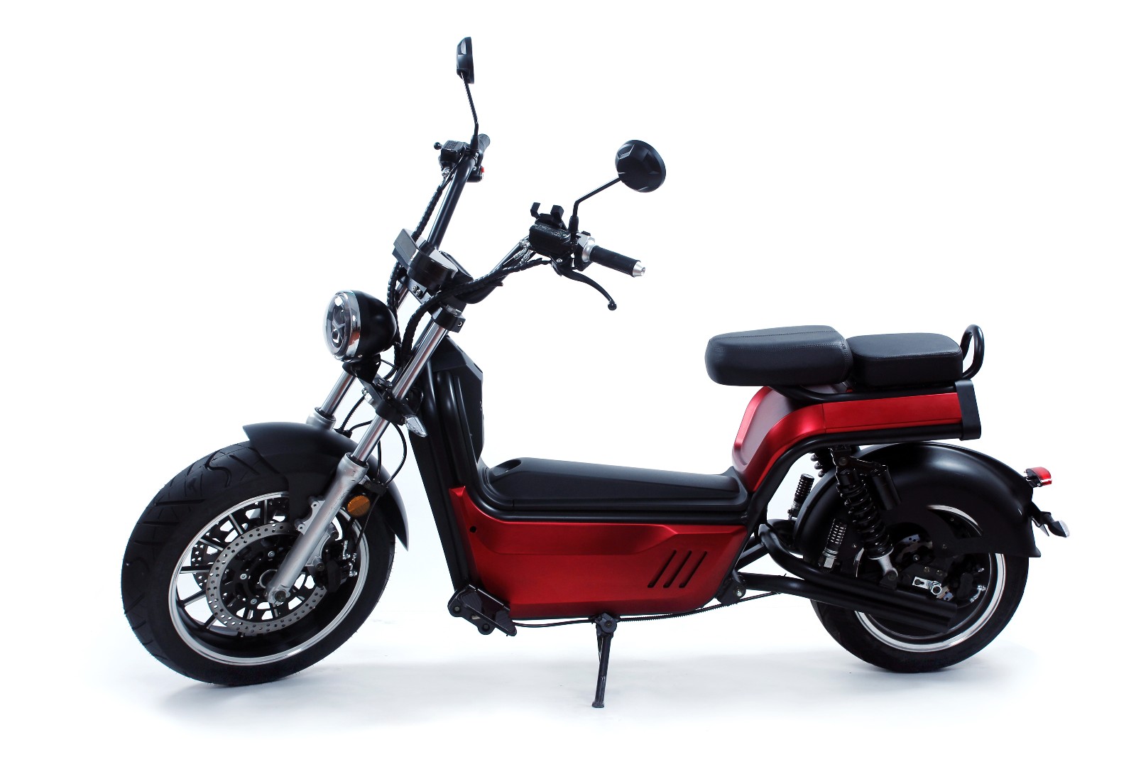 Electric Chopper Scooter with Removable Battery