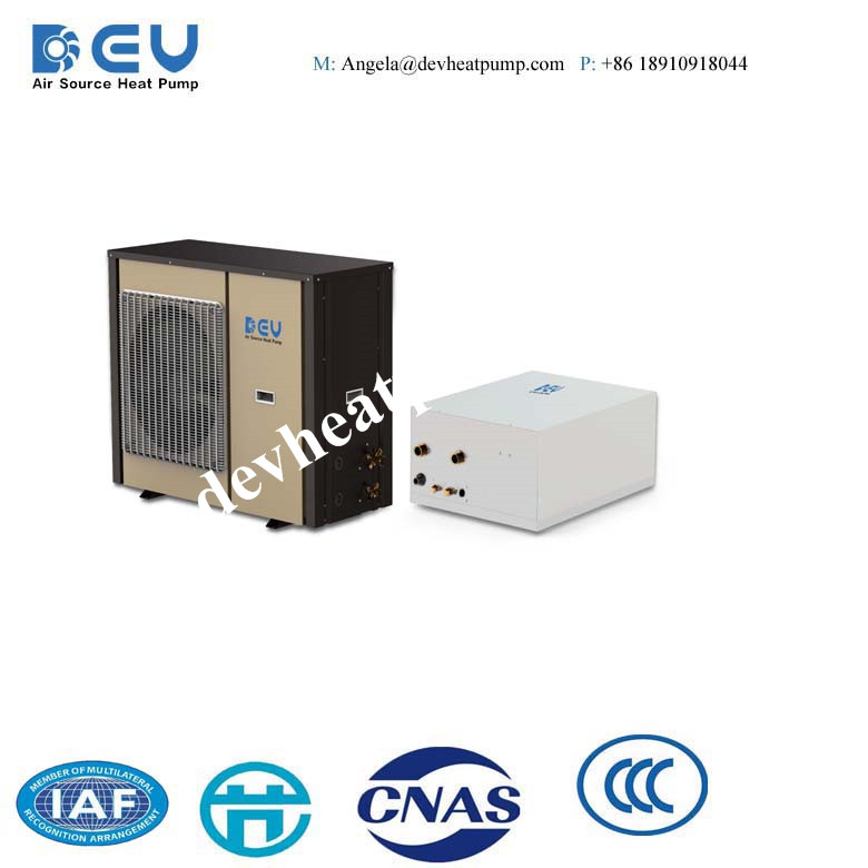 DC Inverter Split Air Source Heat Pump for Residential Use