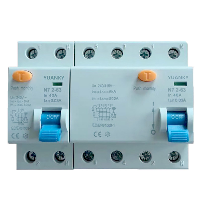 40A 0.03A Residual Current Circuit Breaker