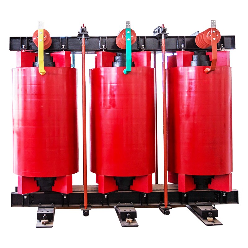 Resin-insulated dry iron core series wound reactor detailed view