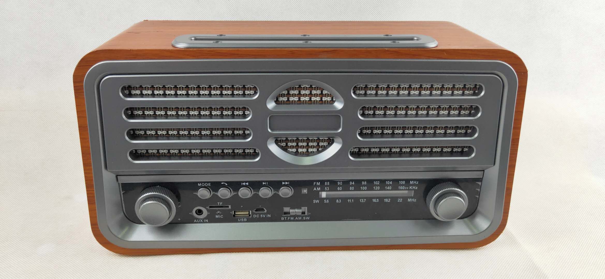 Retro FM/AM/SW Radio with Bluetooth