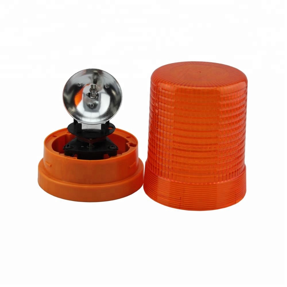 Rotating beacon side profile view