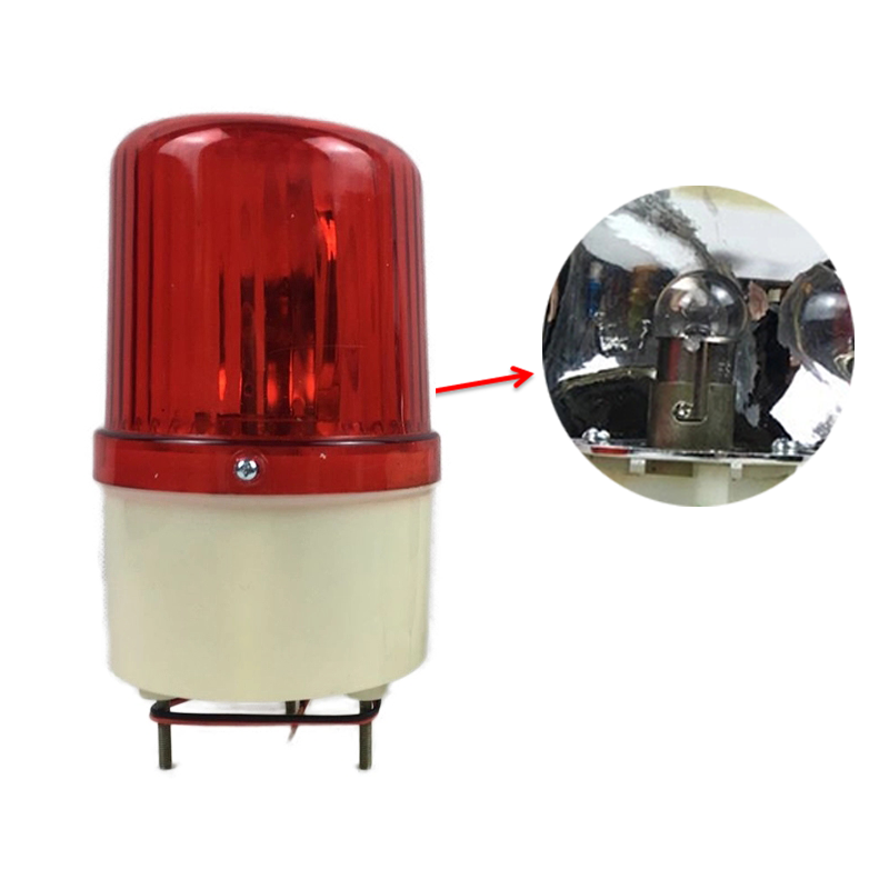 Rotating Incandescent Warning Light