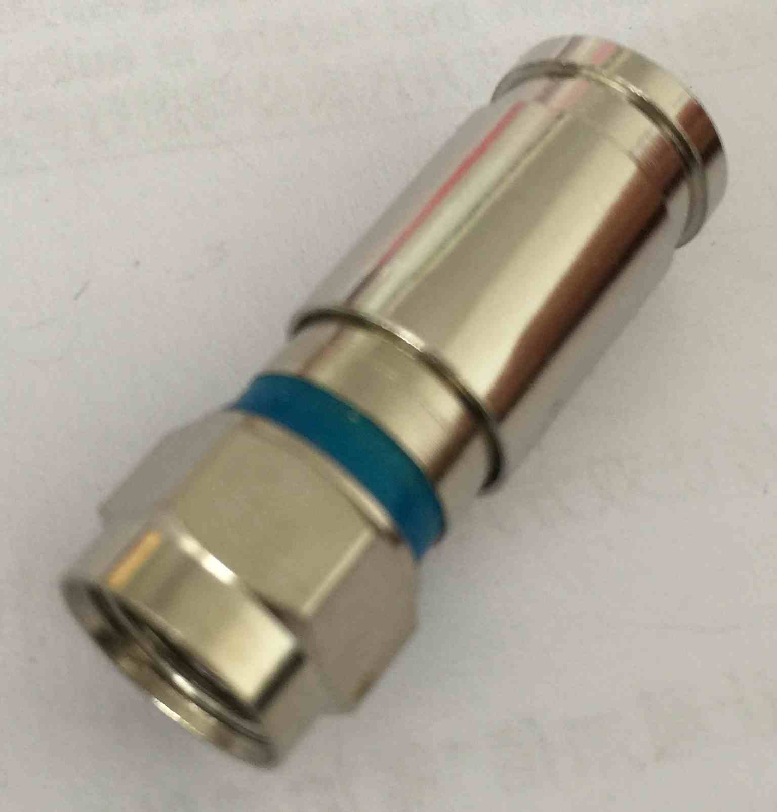RG6 Compression F Type Straight Antenna Cable Connector Coax Adapter Pack of 20 - Image 2