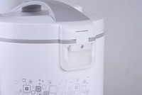 Electric Rice Cooker with Non-Stick Pot