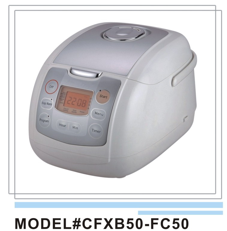 Digital Electric Rice Cooker with Multiple Programs