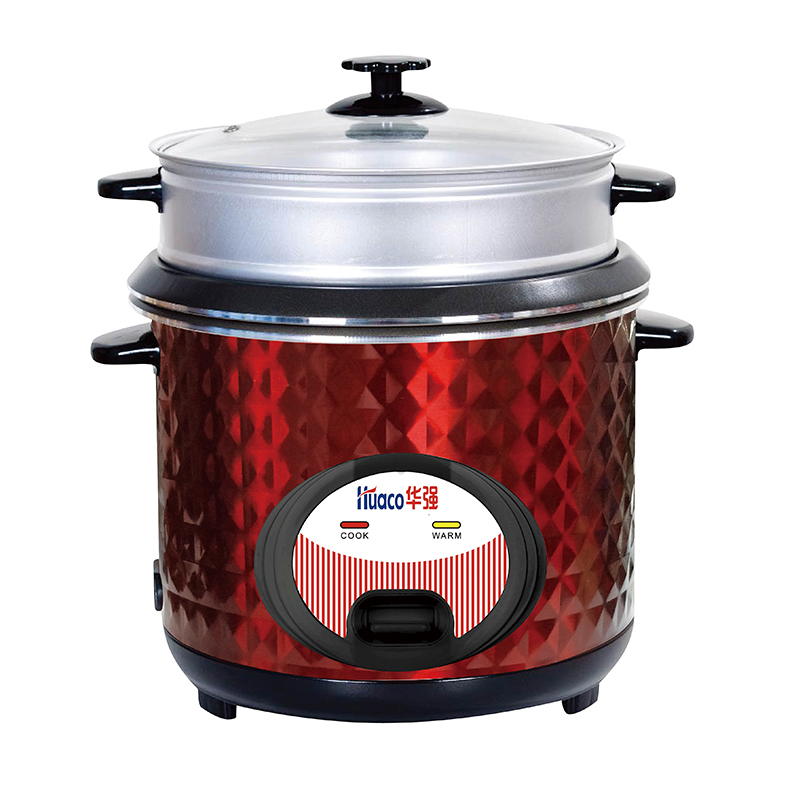 Electric Rice Cooker with Steaming Tray