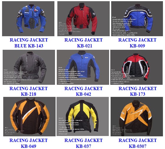 Motorcycle Racing Jacket