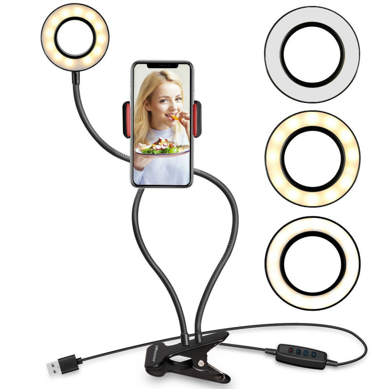 ring light clip phone holder S9A1284 - Image 2
