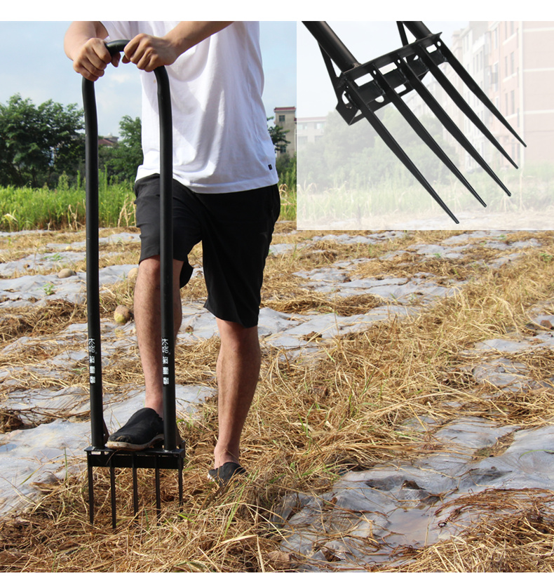 Ripping Fork with Steel Tines