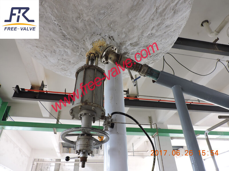 Rising Stem Tank Bottom Angle Valve