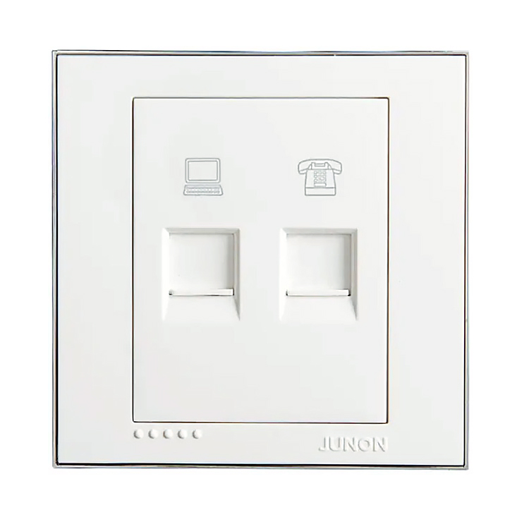 RJ 11 + RJ 45 Socket - Image 3