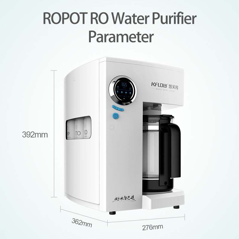 Reverse Osmosis Water Purifier Kettle with Digital Display
