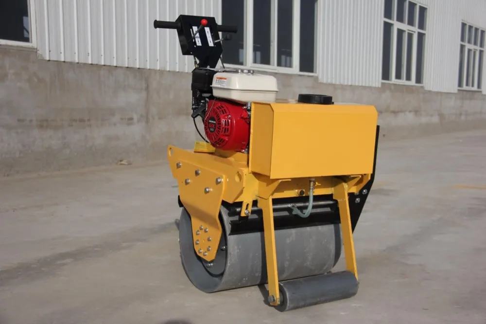 Single drum walk-behind vibratory roller