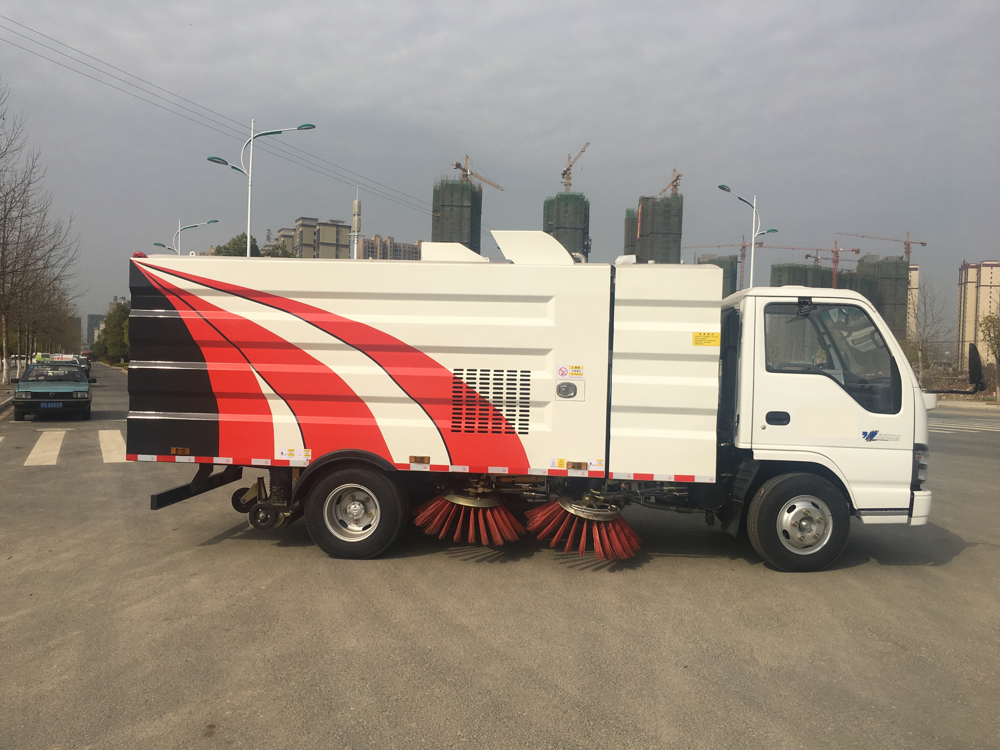 Road Sweeper Vehicle