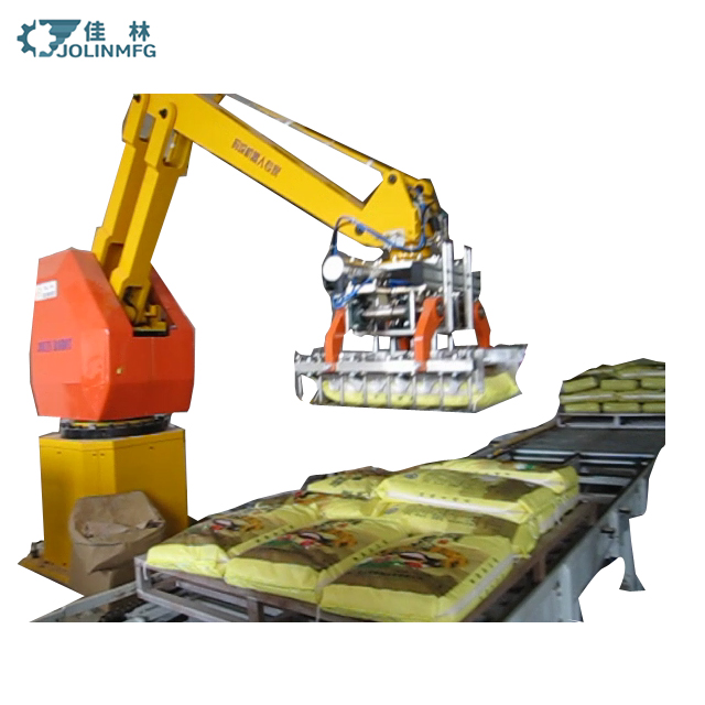 Industrial Robotic Palletizer for Cartons and Bags