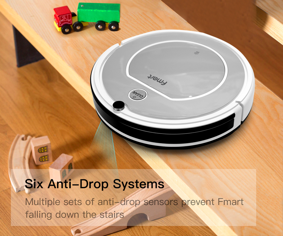 Robot vacuum anti-drop sensor diagram