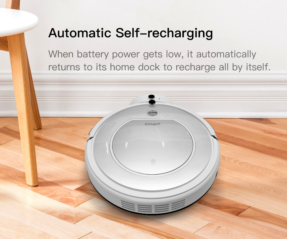 Robot vacuum returning to charging dock