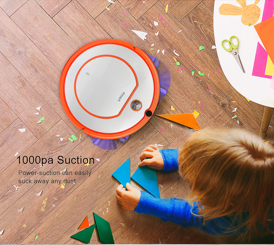 Robot vacuum suction performance