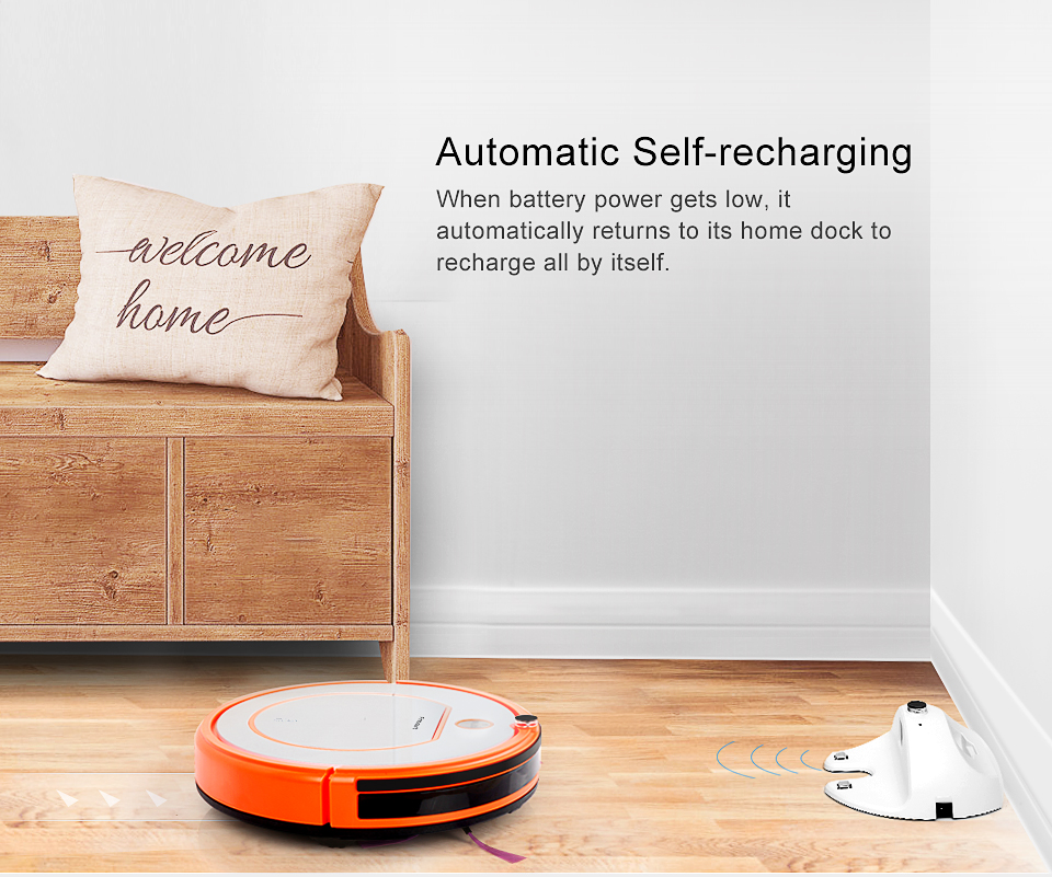 Robot vacuum returning to docking station