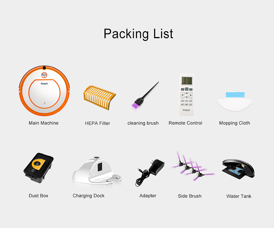 Complete box contents of the C260