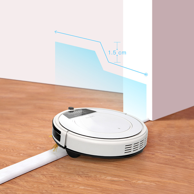 App-Controlled Robot Vacuum Cleaner for Pet Hair