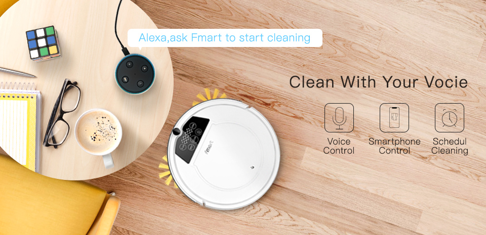 Smartphone app and voice control interface