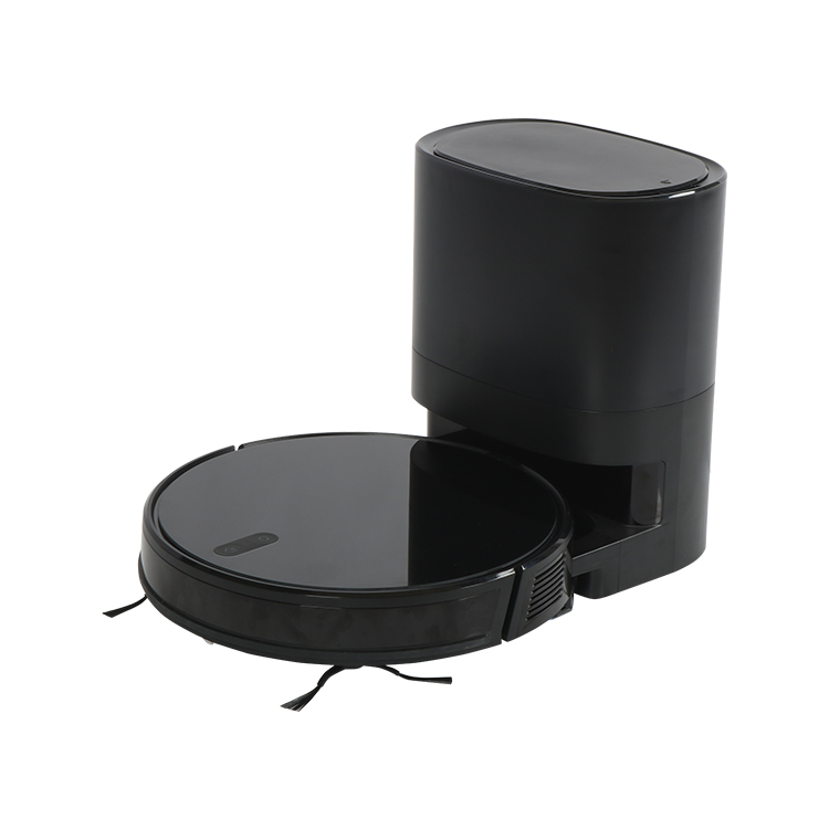 robot vacuum cleaner mop sweeping 3 in 1 tuya smart with self-emptying dustbin - Image 3