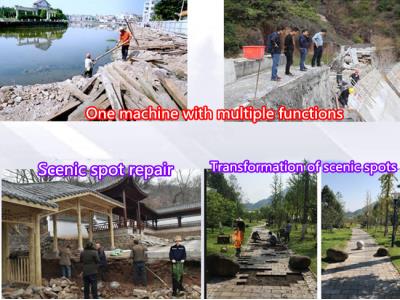 Rock Drilling Equipment In Scenic Area - Image 3