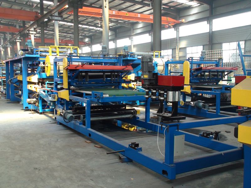 ROCK WOOL Sandwich Panel Producing Line - Image 2
