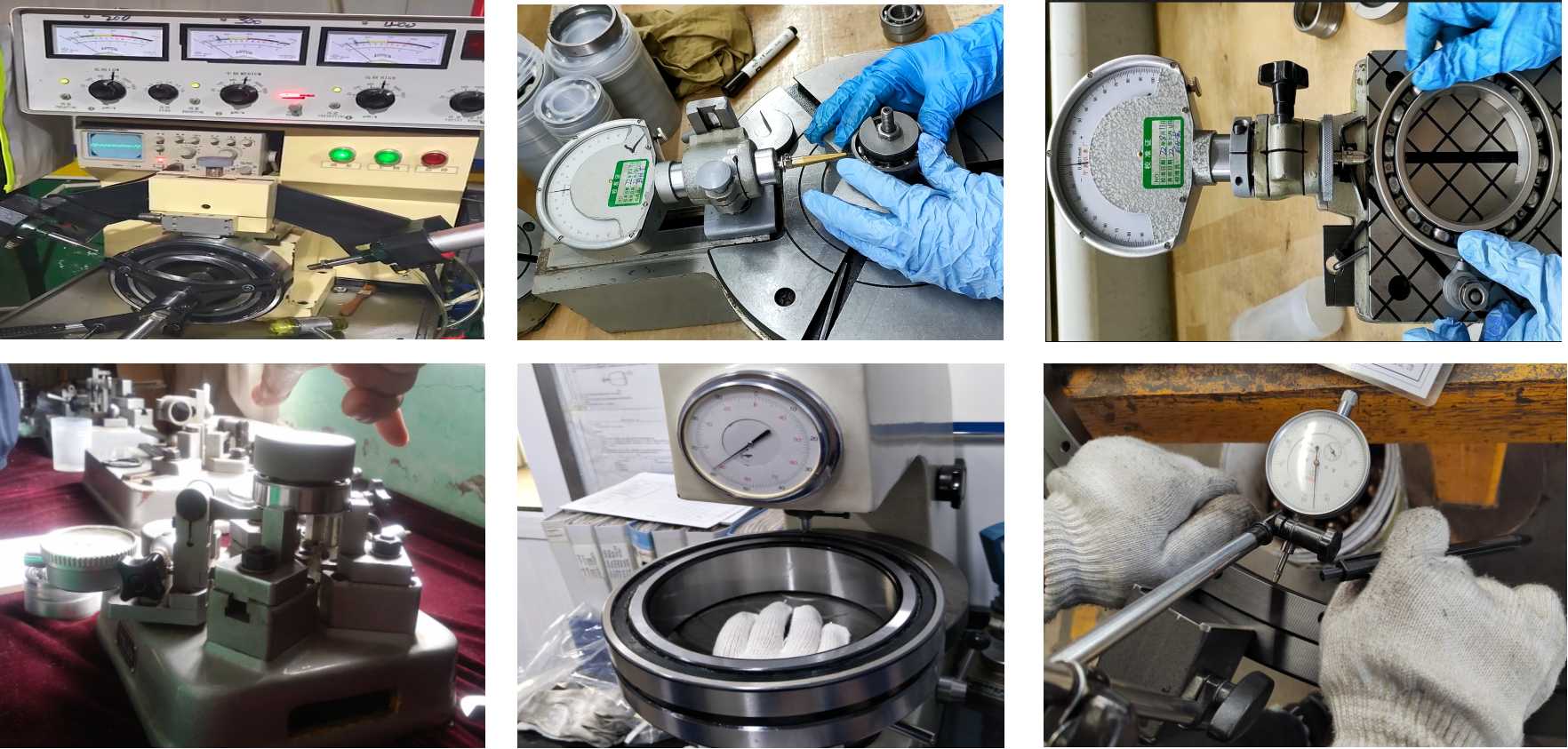 Quality control inspection of rod end bearing