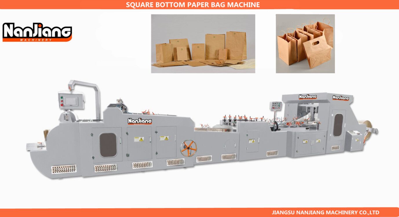 Roll Fed Square Bottom Paper Bag Making Machine - Image 3