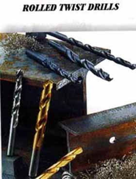 High-Speed Steel Rolled Twist Drill Bit