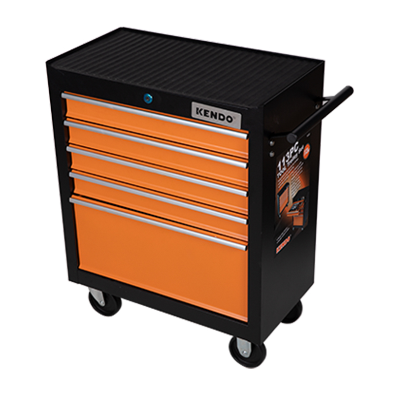 Mobile Tool Cabinet with Five Drawers