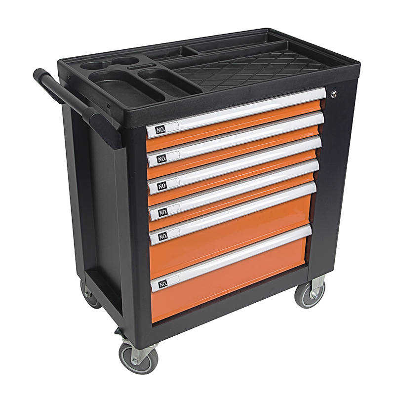 Mobile Tool Cabinet with Six Drawers